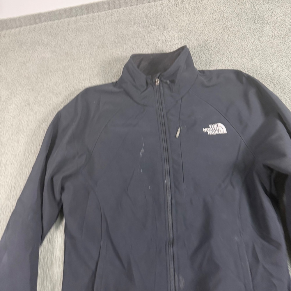 The North Face Apex Bionic Softshell Jacket Black Womens Medium Windproof‎ Coat